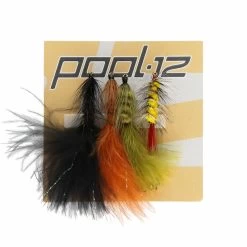 Pool 12 Wolly Bugger (4pcs) -Kortingen Op Vliegvisuitrusting 20198997 2