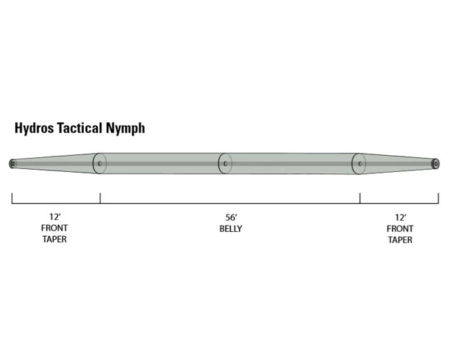 Orvis Hydros Tactical Nymph, DT 1 F, Willow 4 Orvis Hydros Tactical Nymph, DT 1 F, Willow - Afbeelding 2
