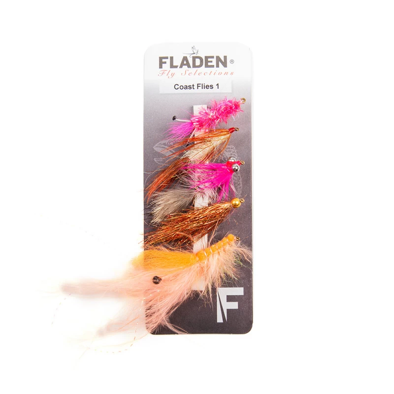 Fladen Maxximus Flies 5-pak Coast 1 3 Fladen Maxximus Flies 5-pak Coast 1