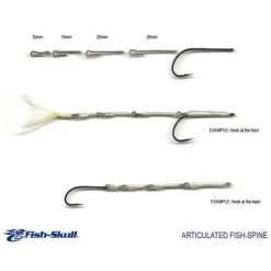 Hareline Fish-Skull Chocklett's Aarticulated Micro Spine - Starter Pack -Kortingen Op Vliegvisuitrusting FS AMS ST 2